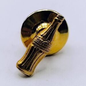Vintage Coca-Cola Unisex 10k Gold Coke Bottle Collector's Pin
